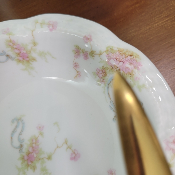 Haviland The Princess Rimmed Fruit Dessert Sauce Bowl Limoges France Lot of 3 - Picture 5 of 9